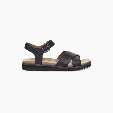 UGG Zoie Black Sandals for Women (HAUG28391)